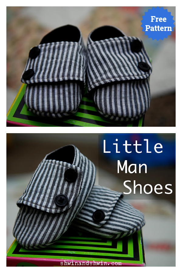 Little Baby Shoes Free Sewing Pattern 