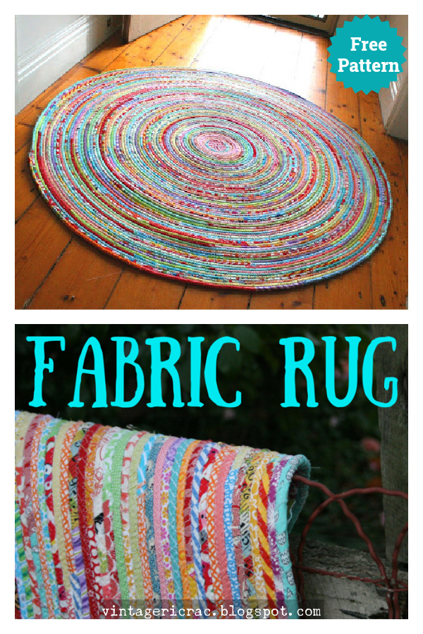 Fabric Rug Free Sewing Pattern 