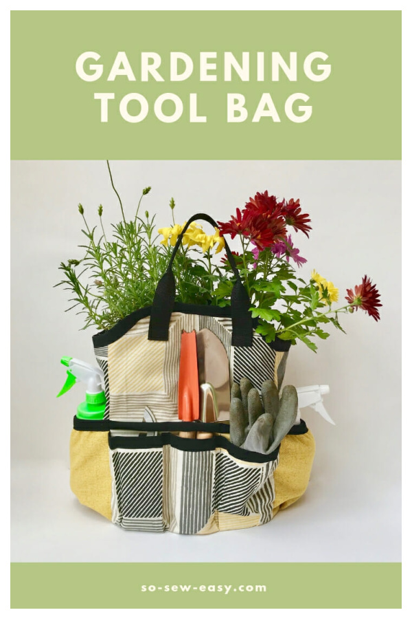 Gardening Tool Bag Free Sewing Pattern