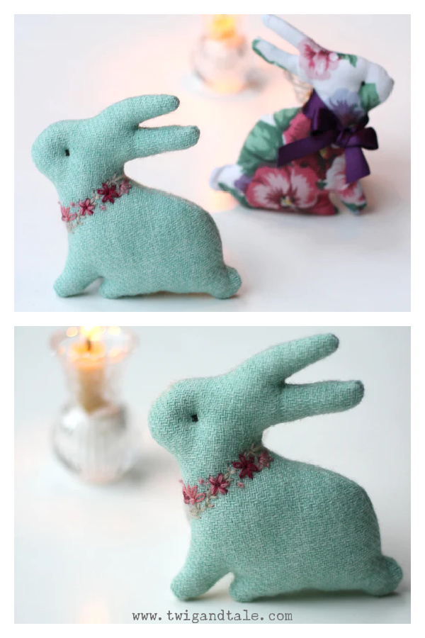 Bunny Silhouette Free Sewing Pattern
