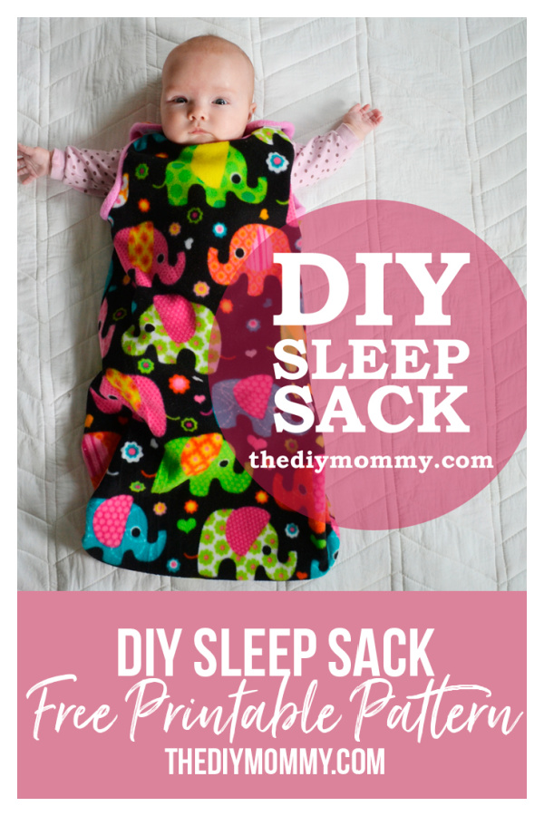 Easy Baby Sleep Sack Free Sewing Pattern 