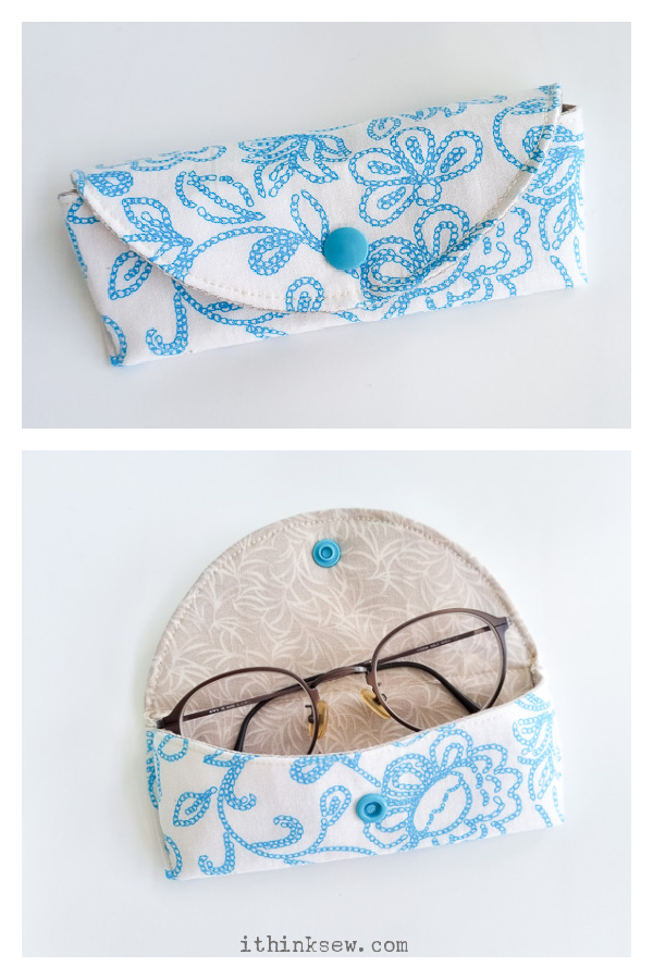 Glasses Case Free Sewing Pattern