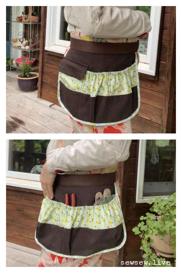 Split Tool Belt Free Sewing Pattern