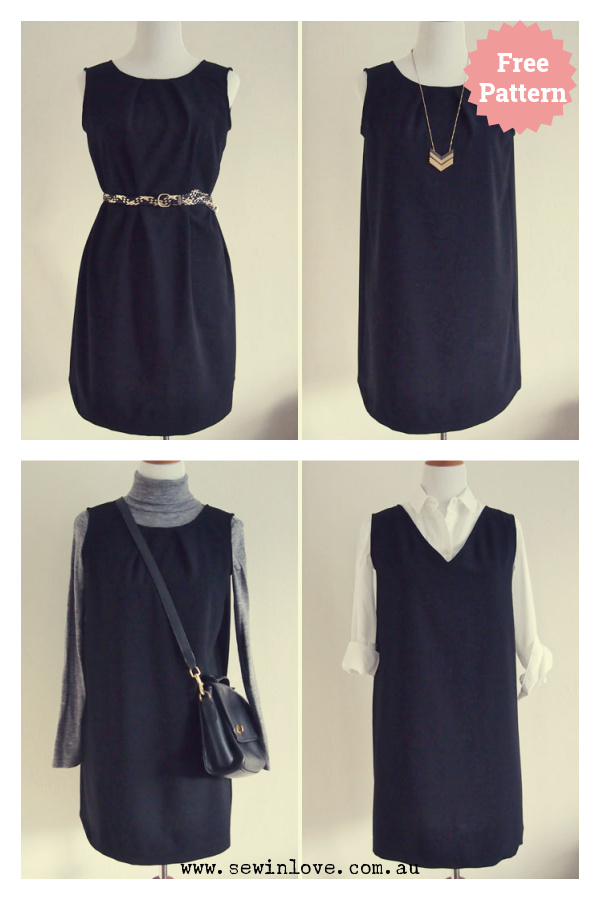 Boxy Dress Free Sewing Pattern