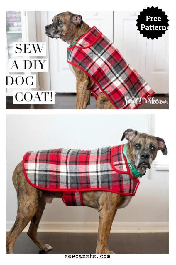Dog Coat Free Sewing Pattern