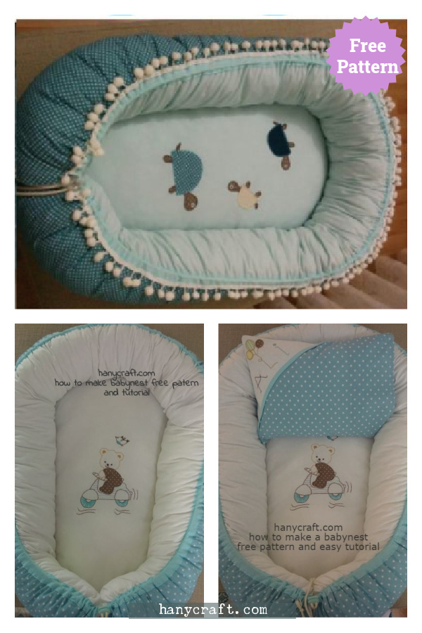 Baby Nest Free Sewing Pattern 
