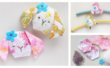 Bunny Sachet Free Sewing Pattern