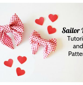 Sailor Bow Free Sewing Pattern