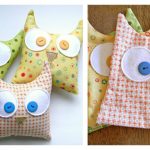 Simple Owl Softies Free Sewing Pattern