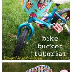 Bicycle Bucket Free Sewing Pattern