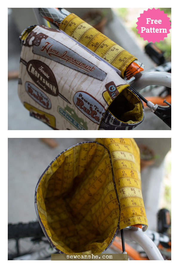 Bike Messenger Bag Free Sewing Pattern 