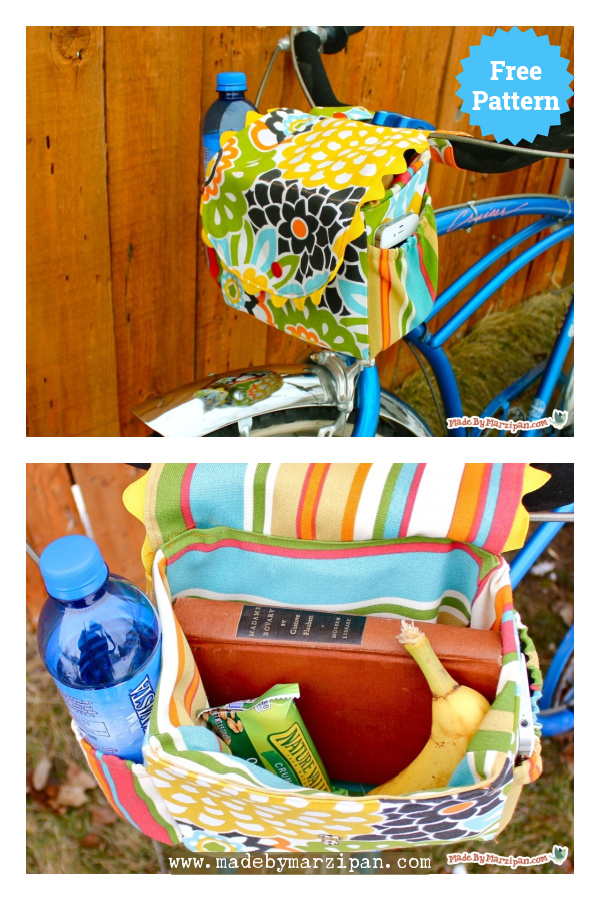 Bike Satchel with Pockets Free Sewing Pattern