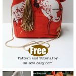 Bucket Bag Free Sewing Pattern
