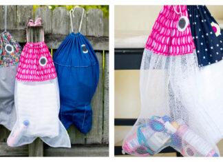 Fish Laundry Bag Free Sewing Pattern