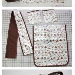 Laminated Messenger Bag Free Sewing Pattern