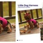 Little Dog Harness Free Sewing Pattern