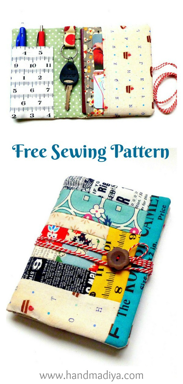 Organizer Wallet Free Sewing Pattern