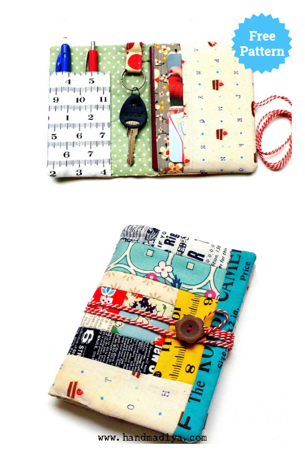 Organizer Wallet Free Sewing Pattern
