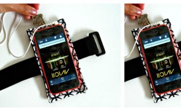 Phone Armband with Pocket Free Sewing Pattern