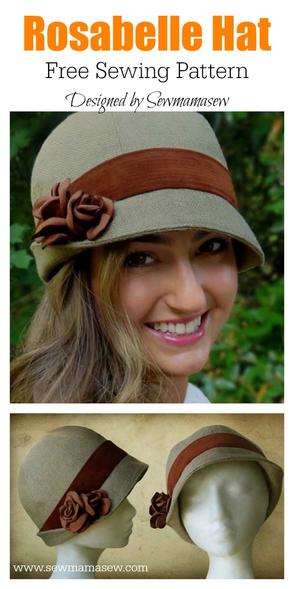 Rosabelle Hat Free Sewing Pattern