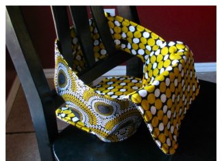 Travel High Chair Free Sewing Pattern and Video Tutorial