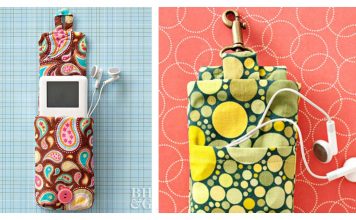 iPod Holder Free Sewing Pattern
