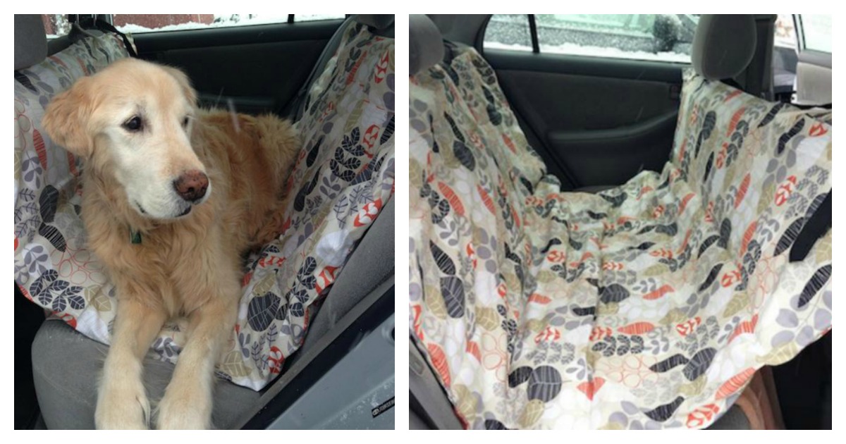 Dog Car Hammock Free Sewing Pattern - Dog Car Seat Sewing Pattern