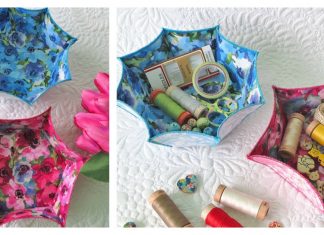 Fast and Easy Fabric Bowls Free Sewing Pattern