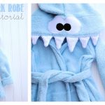 Shark Baby Robe Free Sewing Pattern