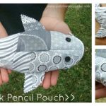 Shark Pencil Case Free Sewing Pattern