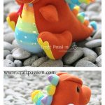 Soft Toy Sock Dragon Free Sewing Pattern