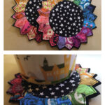 Color Wheel Coaster Free Sewing Pattern