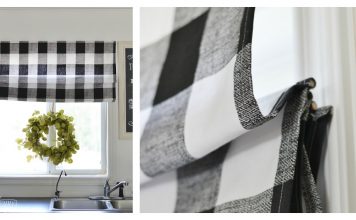 DIY Roman Shade Free Sewing Pattern