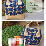 Ellie Travel Case Free Sewing Pattern