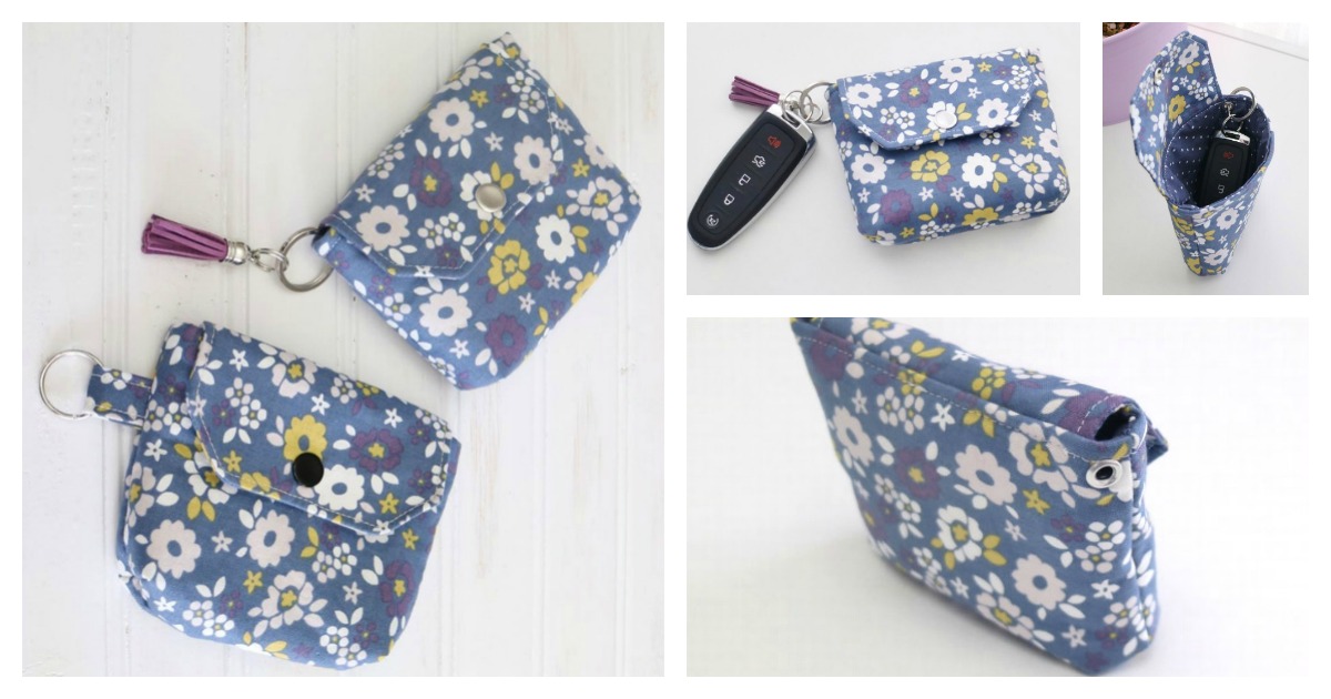 Flappy Coin Purse Free Sewing Pattern