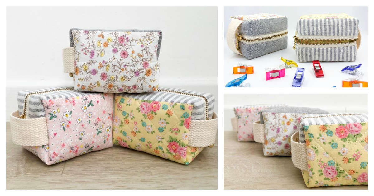 Little Clover Pouch Free Sewing Pattern