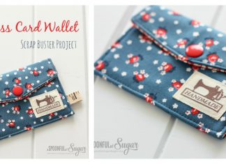 Business Card Wallet Free Sewing Pattern