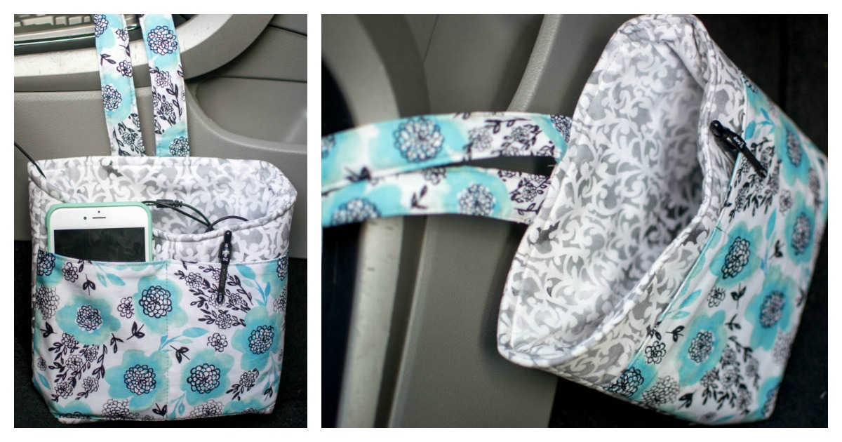 Car Diddy Bag Free Sewing Pattern