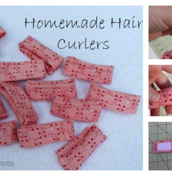 DIY Hair Curlers Free Sewing Pattern