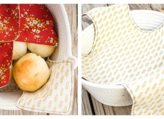 Fabric Napkin Bread Warmer Free Sewing Pattern