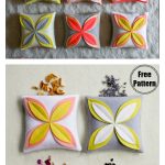 Felt Flower Sachets Free Sewing Pattern