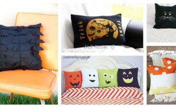 Halloween Pillow Free Sewing Pattern