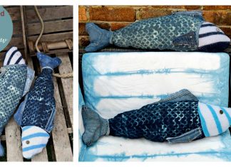 Fish Pillow Free Sewing Pattern