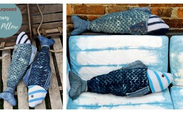 Fish Pillow Free Sewing Pattern