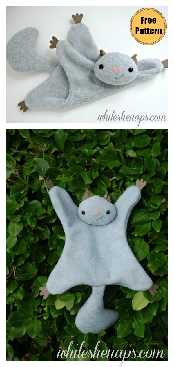 Flying Squirrel Free Sewing Pattern 