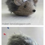 Hedgehog Pincushion Free Sewing Pattern
