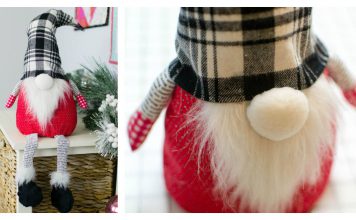 Christmas Gnome Softie Free Sewing Pattern
