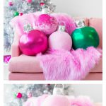 DIY Christmas Ornament Pillows Free Sewing Pattern