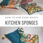 DIY Zero-waste Kitchen Sponge Free Sewing Pattern
