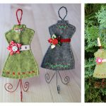 Dress Form Ornament Free Sewing Pattern